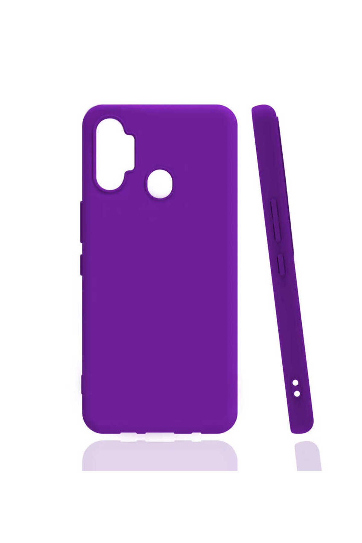 Tecno Spark 7 Pro Kılıf BSAY Biye Silikon - Mor Mor