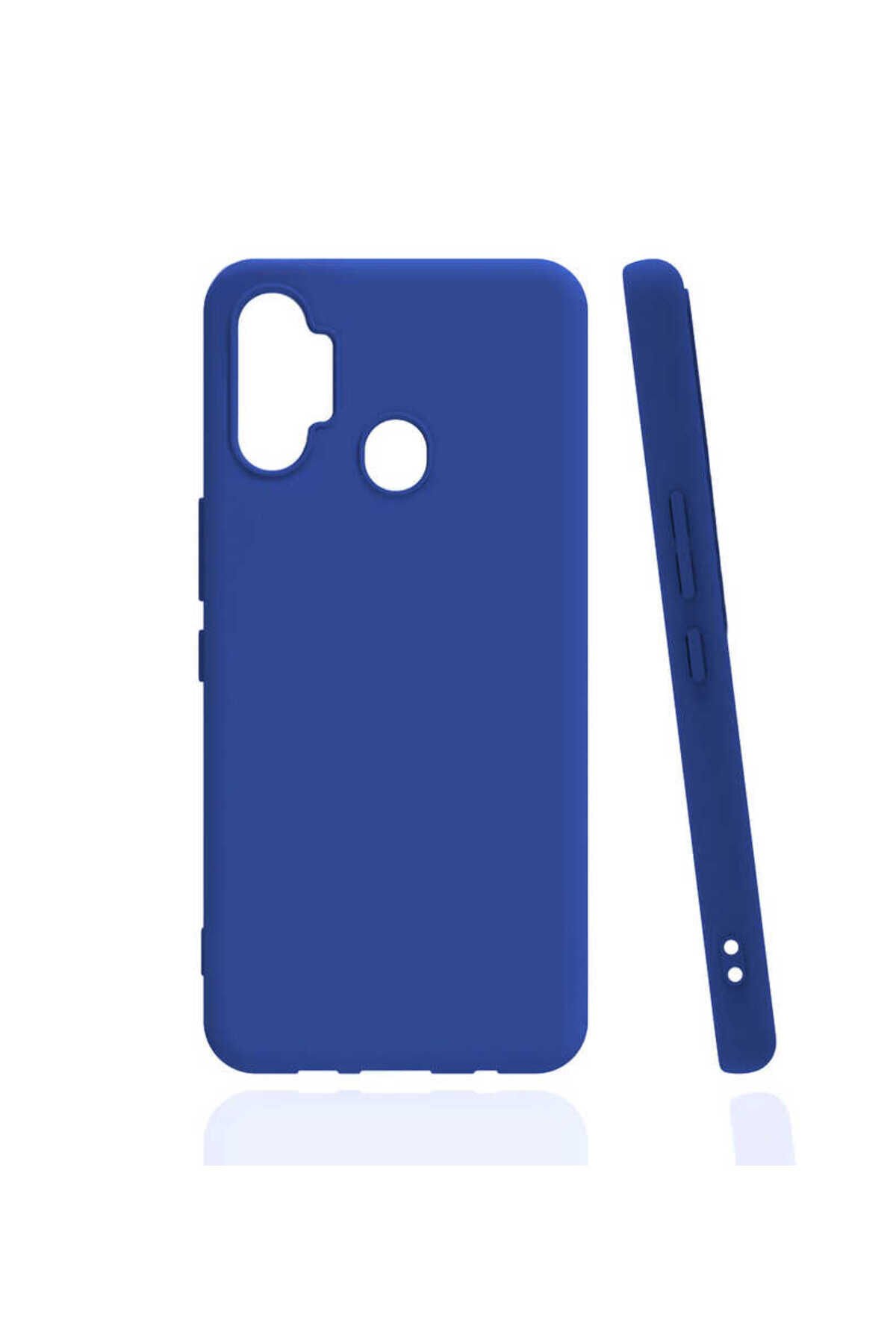 Tecno Spark 7 Pro Kılıf BSAY Biye Silikon - Mor Mavi