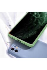 iPhone SE 2022 Kılıf ZPRB LSR Lansman Kapak - Koyu Mor Koyu Mor