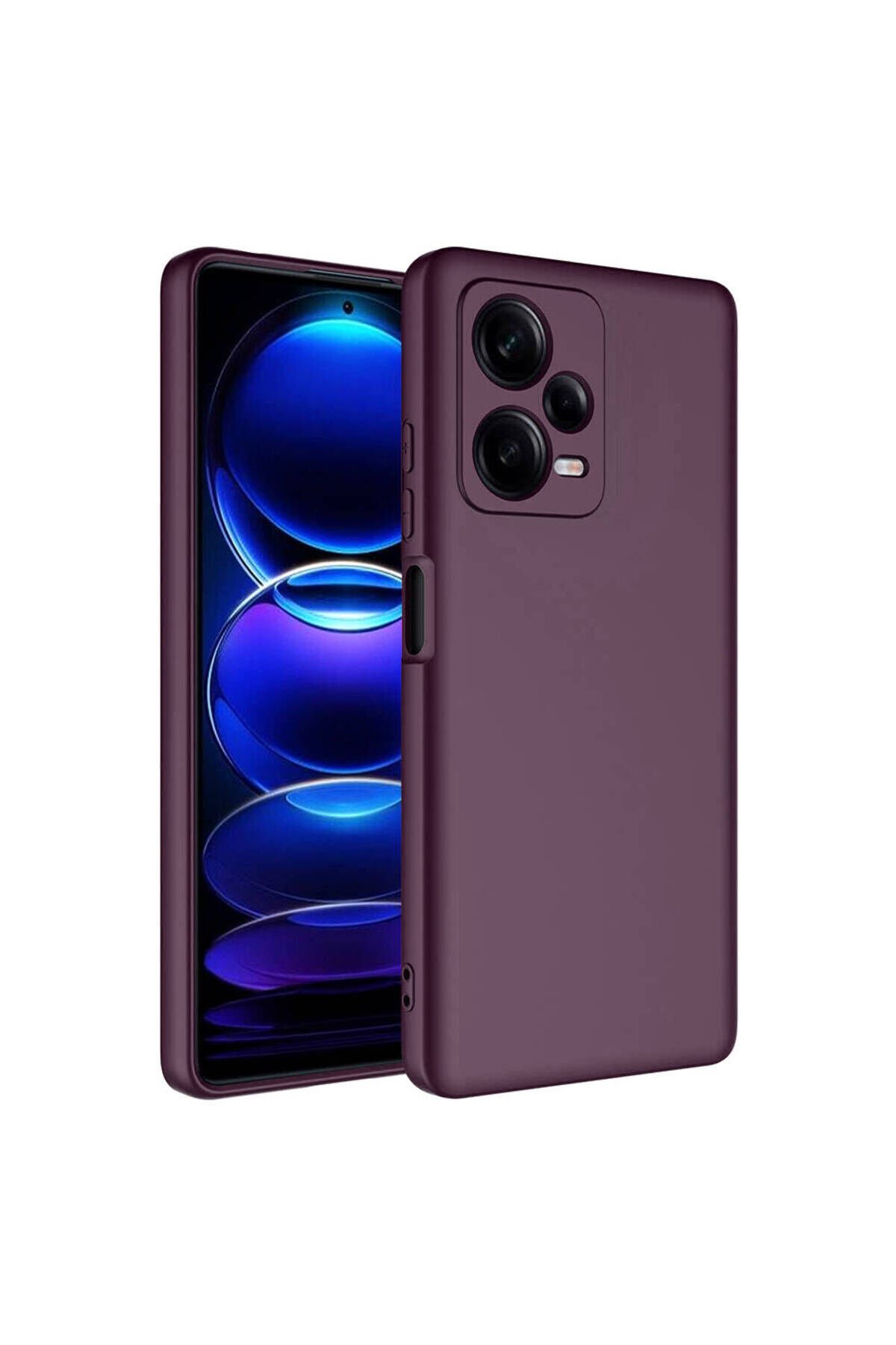 Redmi Note 12 Pro Plus 5G Kılıf BSAY Mara Lansman Kapak - Lacivert Koyu Mor