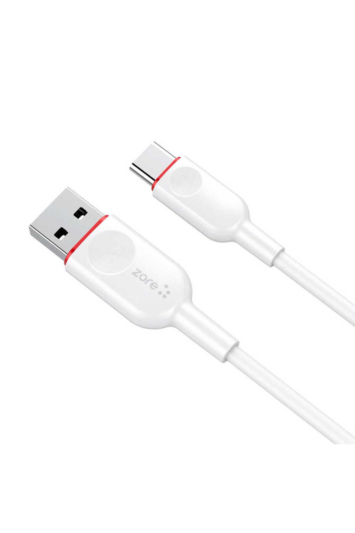 Beyaz ZCL-03 Type-C Usb Kablo-BSAY