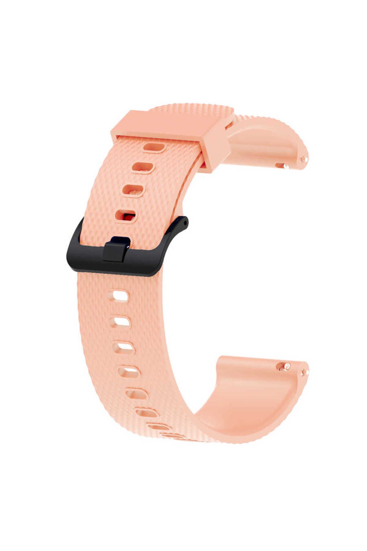 Huawei GT2 42mm KRD-46 20mm Uyumlu ASMA Kordon-Pembe Açık Pembe Açık