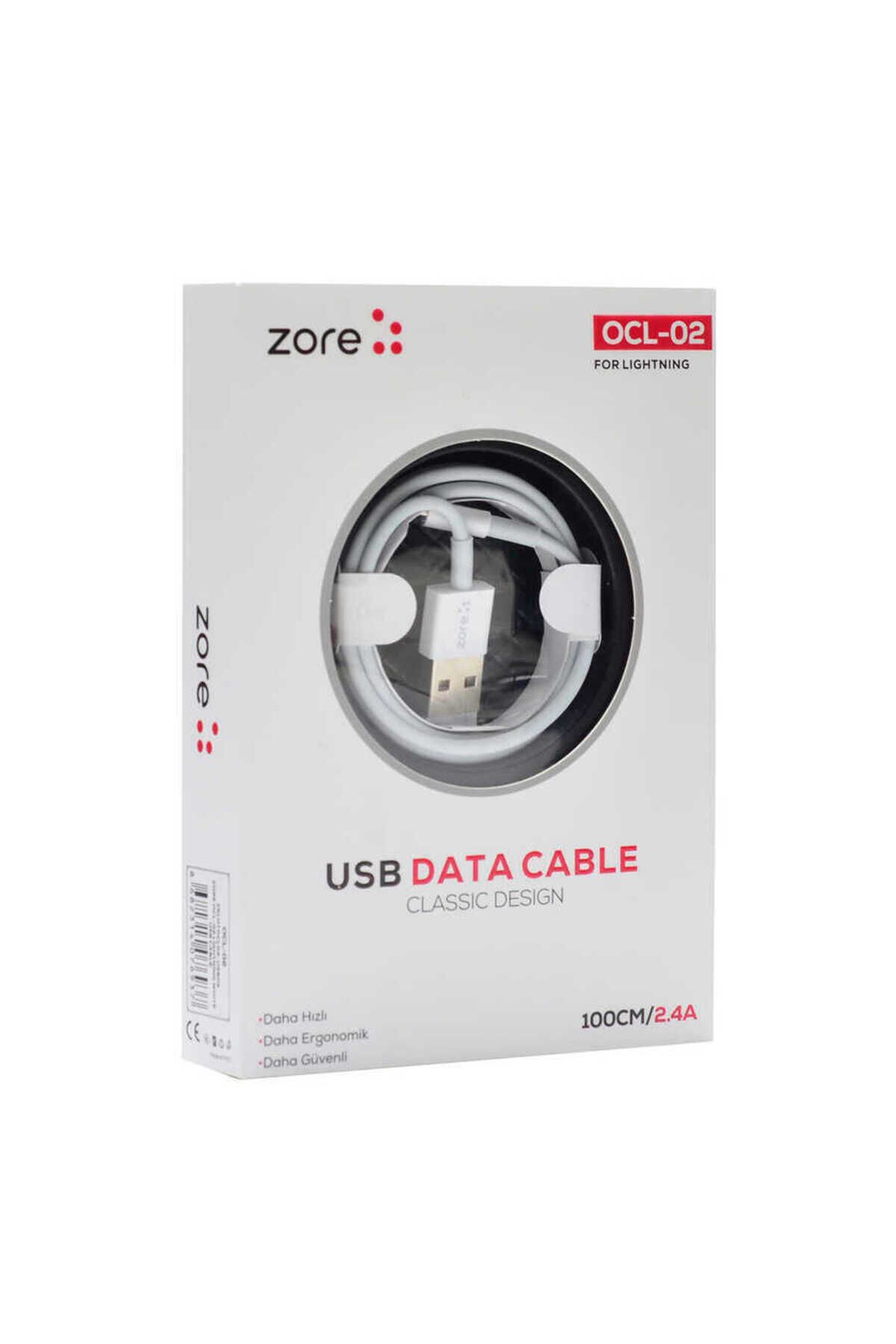 Beyaz OCL-02 Lightning Usb Kablo-BSAY