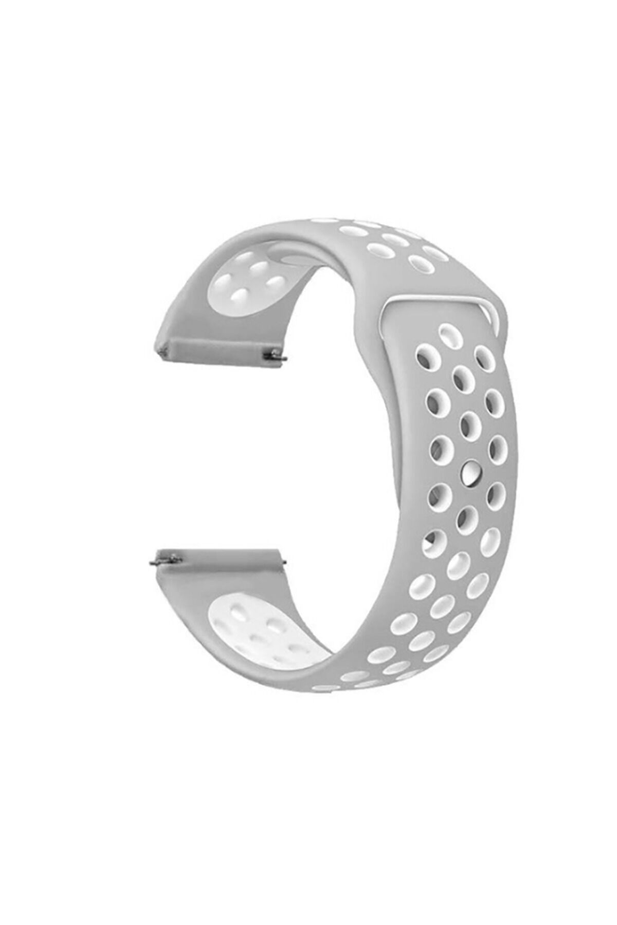 Galaxy Watch 46mm (22mm) KRD-02 Uyumlu BSAY Kordon-Siyah Siyah