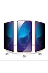 Mi 9T Davin 5D Privacy Cam Ekran Koruyucu - Siyah