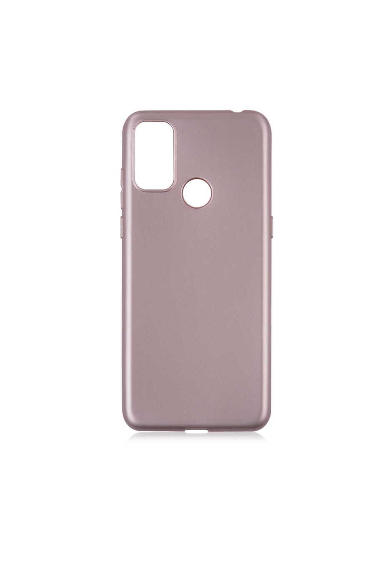 Alcatel 1S 2021 Kılıf ZPRB Premier Silikon Kapak - Rose Gold Rose Gold