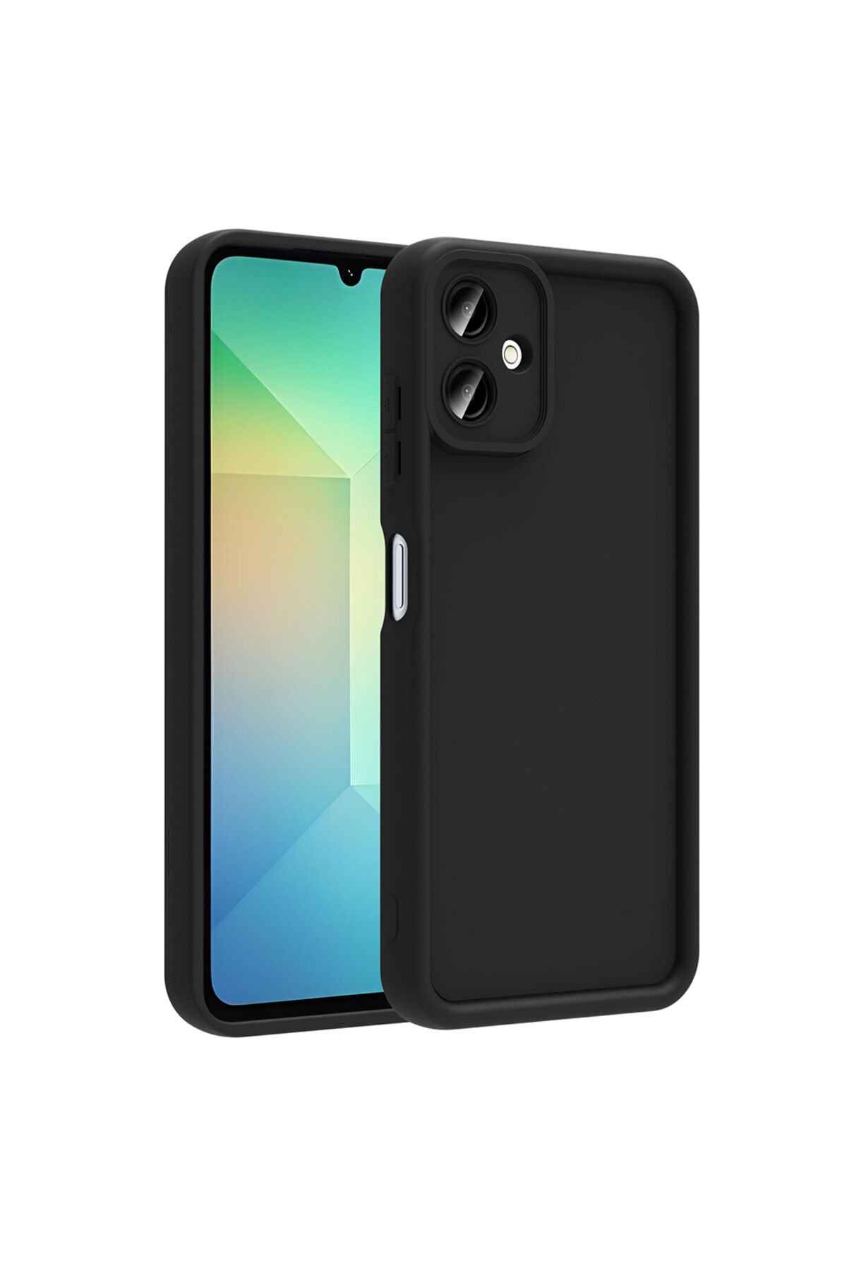 Galaxy A06 Kılıf Kamera Korumalı GZST Ananas Kapak - Siyah Siyah