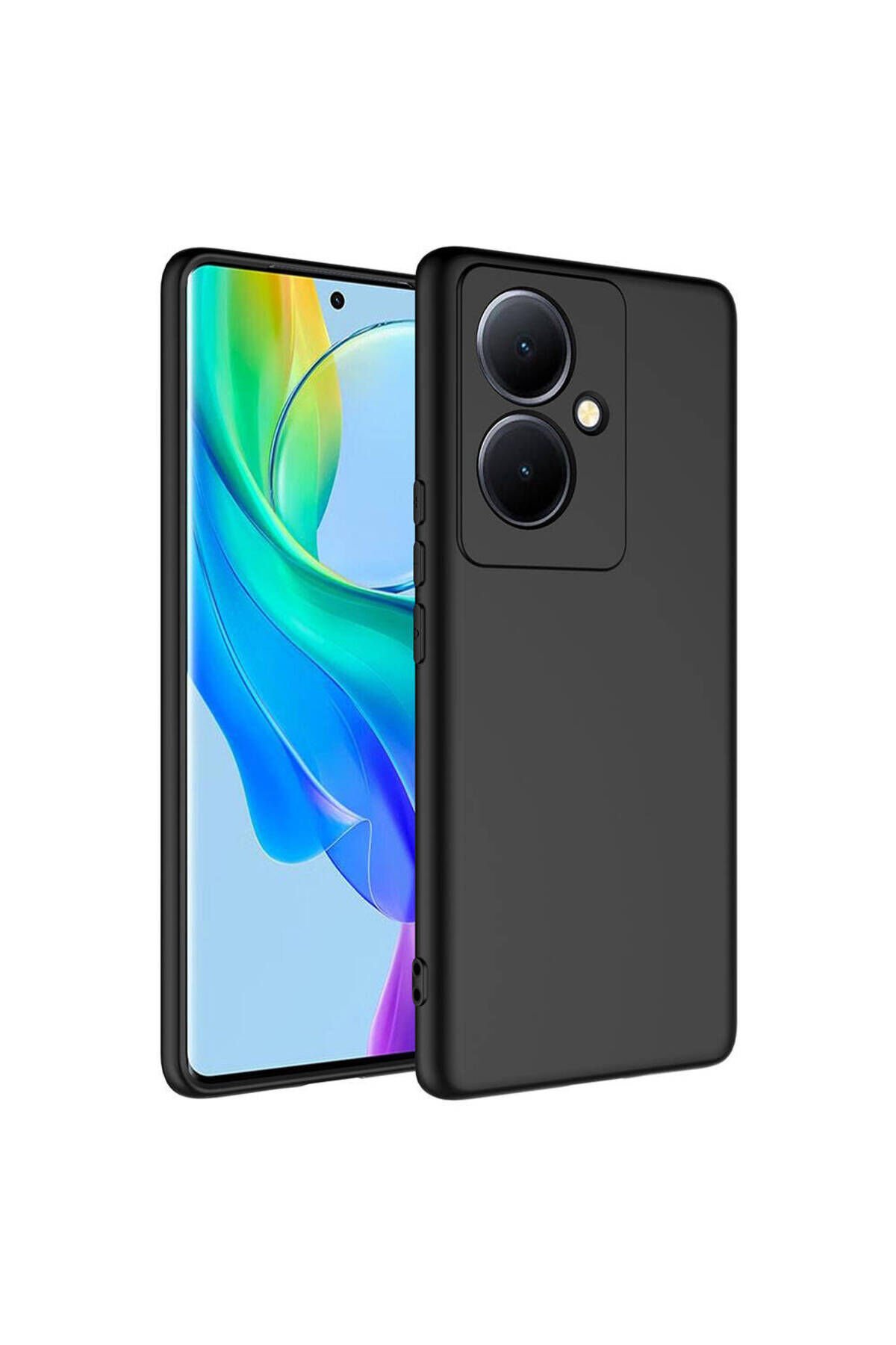 Vivo V29 Lite 5G Kılıf BSAY Mara Lansman Kapak - Kırmızı Siyah