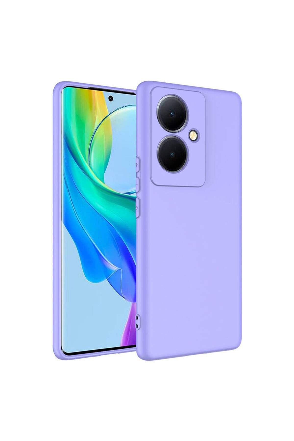 Vivo V29 Lite 5G Kılıf SBT Mara Lansman Kapak - Koyu Yeşil Lila