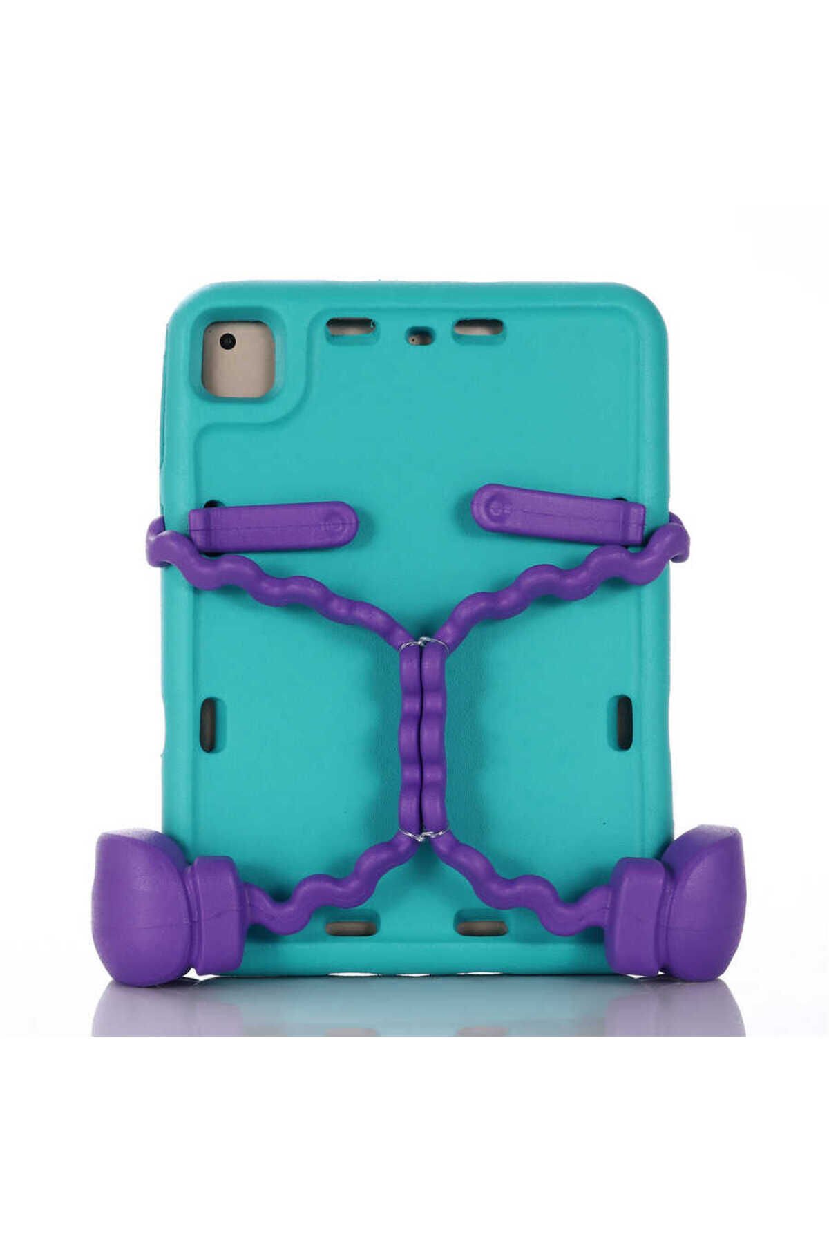 iPad 5 Air BSAY Eva Boxer Tablet Silikon - Kırmızı Mavi