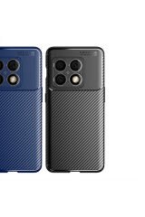 One Plus 10 Pro Kılıf BSAY Negro Silikon Kapak - Lacivert Lacivert