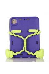 iPad 5 Air BSAY Eva Boxer Tablet Silikon - Kırmızı Siyah