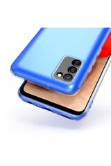 Galaxy A02S Kılıf BSAY Kamera Korumalı Süper Silikon Kapak - Renksiz Renksiz