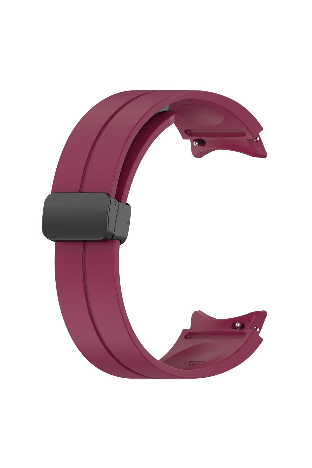 Galaxy Watch 5 40mm Uyumlu KRD-84 Uyumlu Kordon-Mürdüm Mürdüm