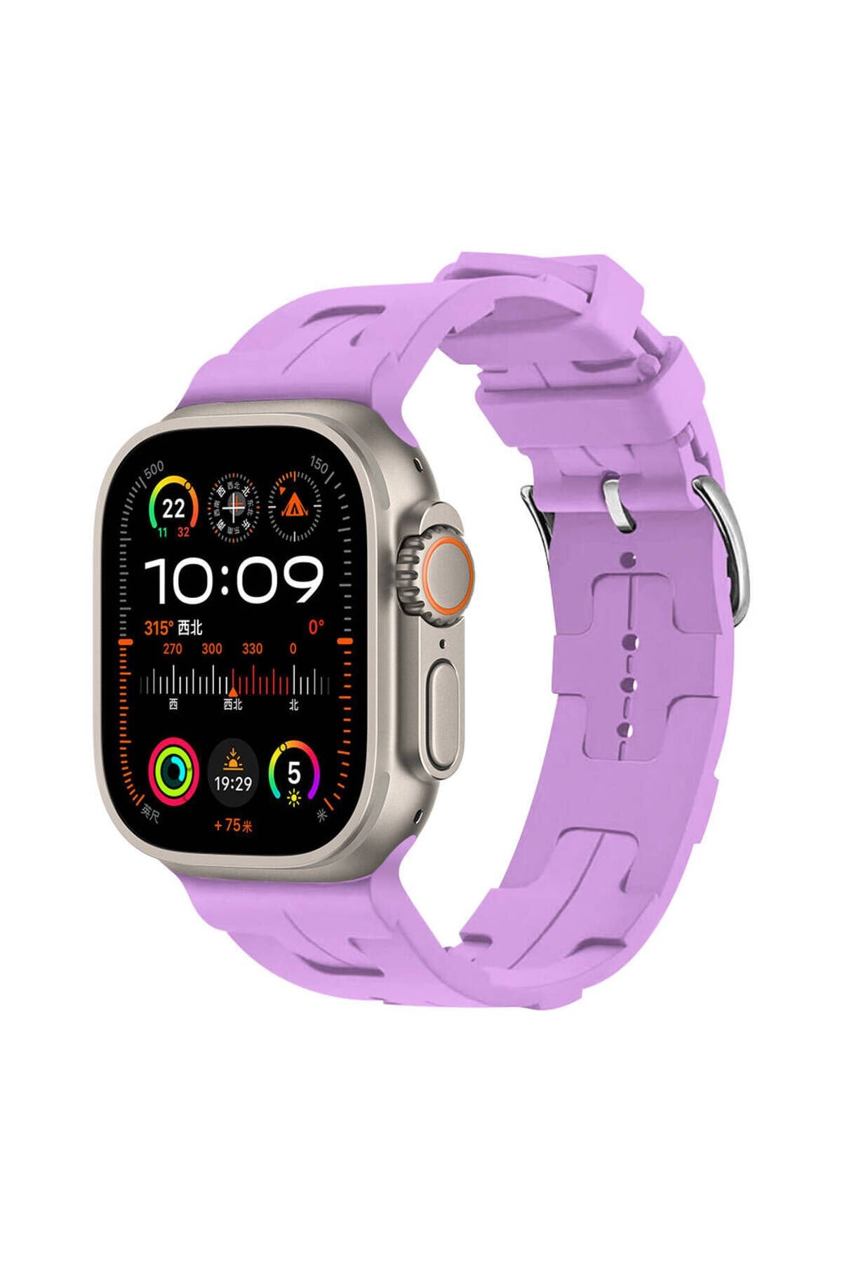 Watch Ultra 49mm KRD-92 Uyumlu ZPRB Kordon-Mor Mor