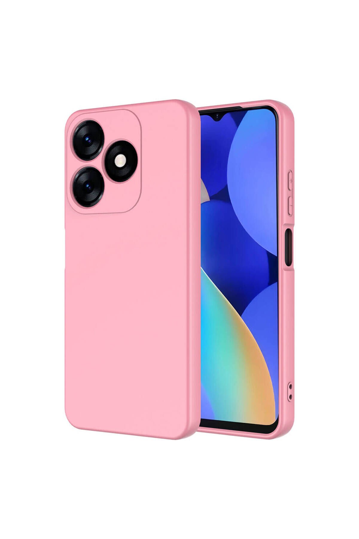 Tecno Spark 10 4G Kılıf BSAY Mara Lansman Kapak - Koyu Yeşil Pembe
