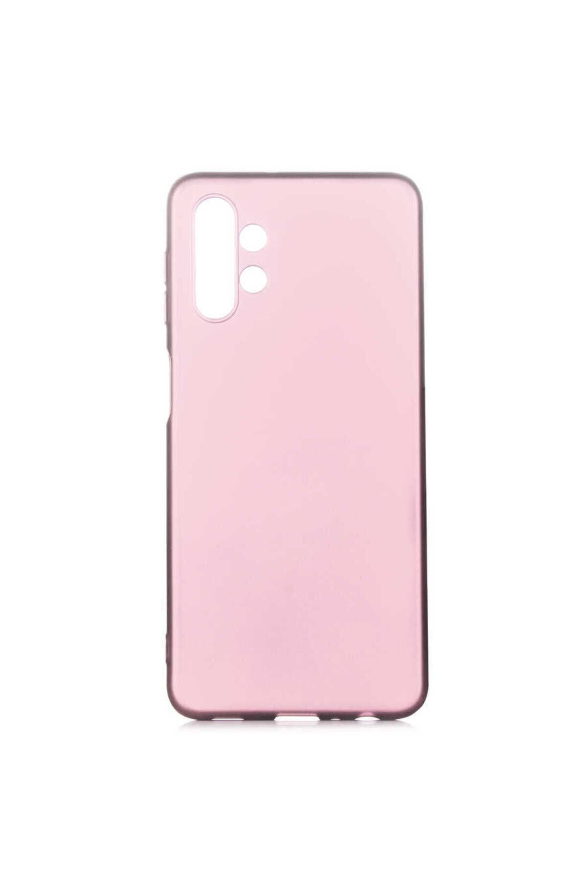Galaxy A13 4G Kılıf BSAY Premier Silikon Kapak - Siyah Rose Gold
