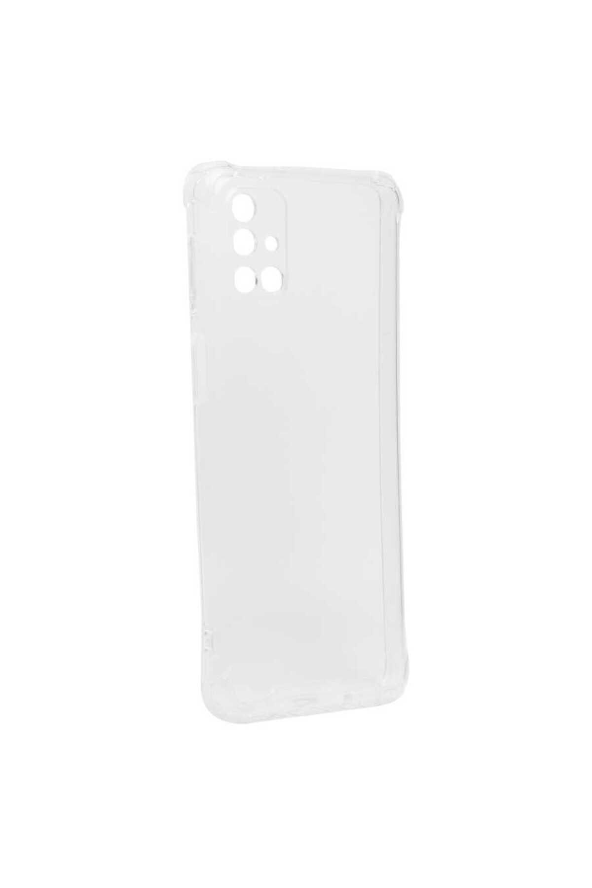 Galaxy M31S Kılıf OYO Kamera Korumalı Nitro Anti Shock Silikon - Renksiz Renksiz