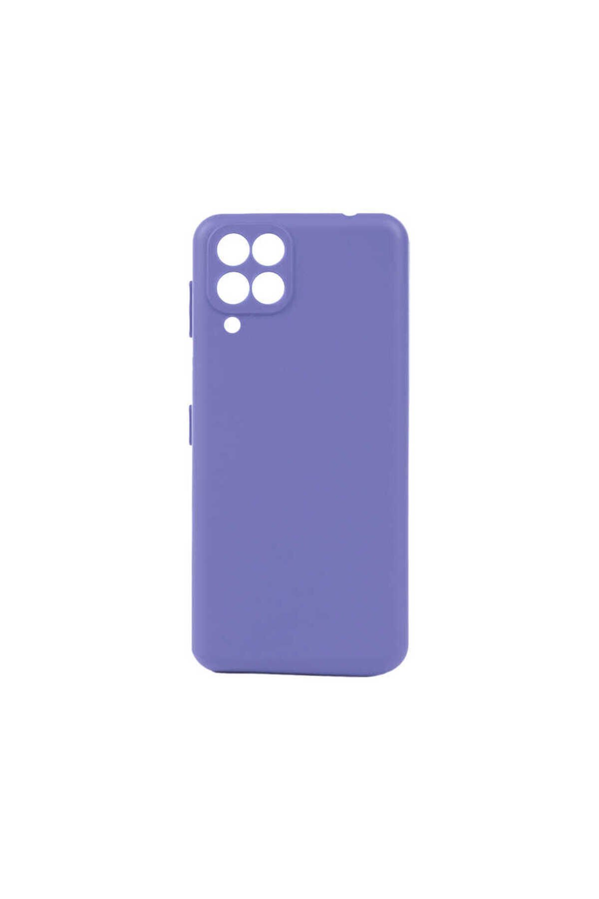 Galaxy M33 Kılıf NXAR Biye Silikon - Lila