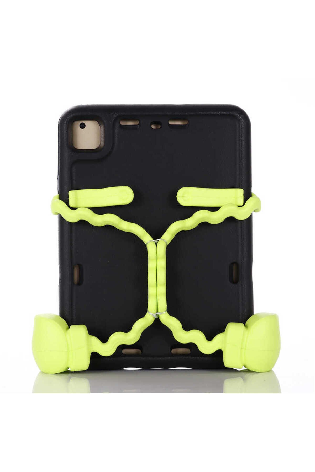 iPad Pro 9.7 2016 BSAY Eva Boxer Tablet Silikon - Pembe Koyu Siyah