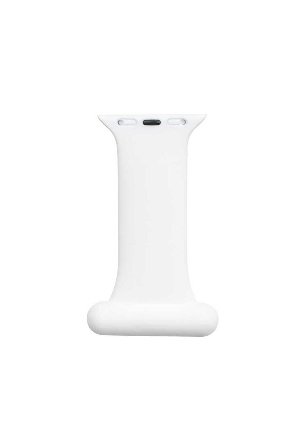 Watch 42mm KRD-44 Uyumlu GZST Kordon-Beyaz Beyaz