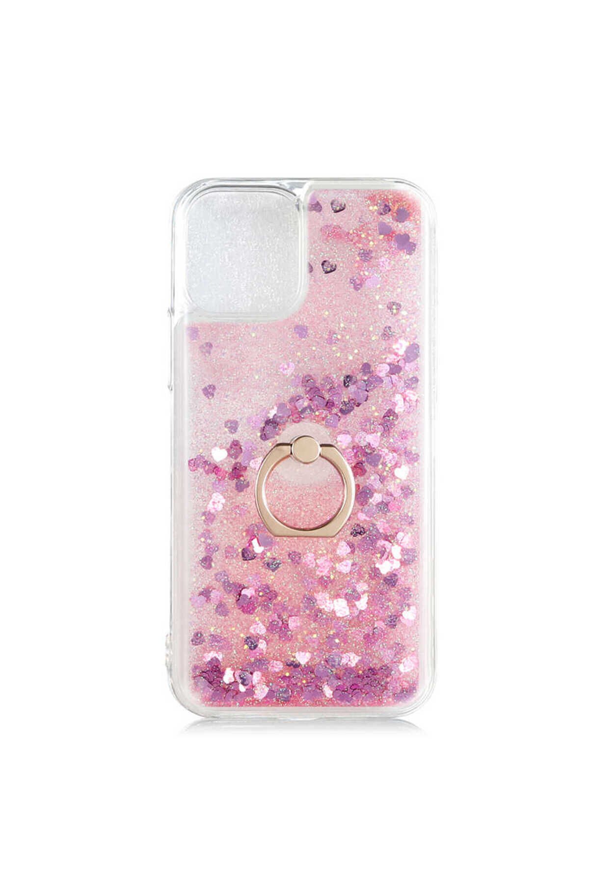 iPhone 13 Uyumlu BSAY Milce Kılıf-Gümüş Pembe