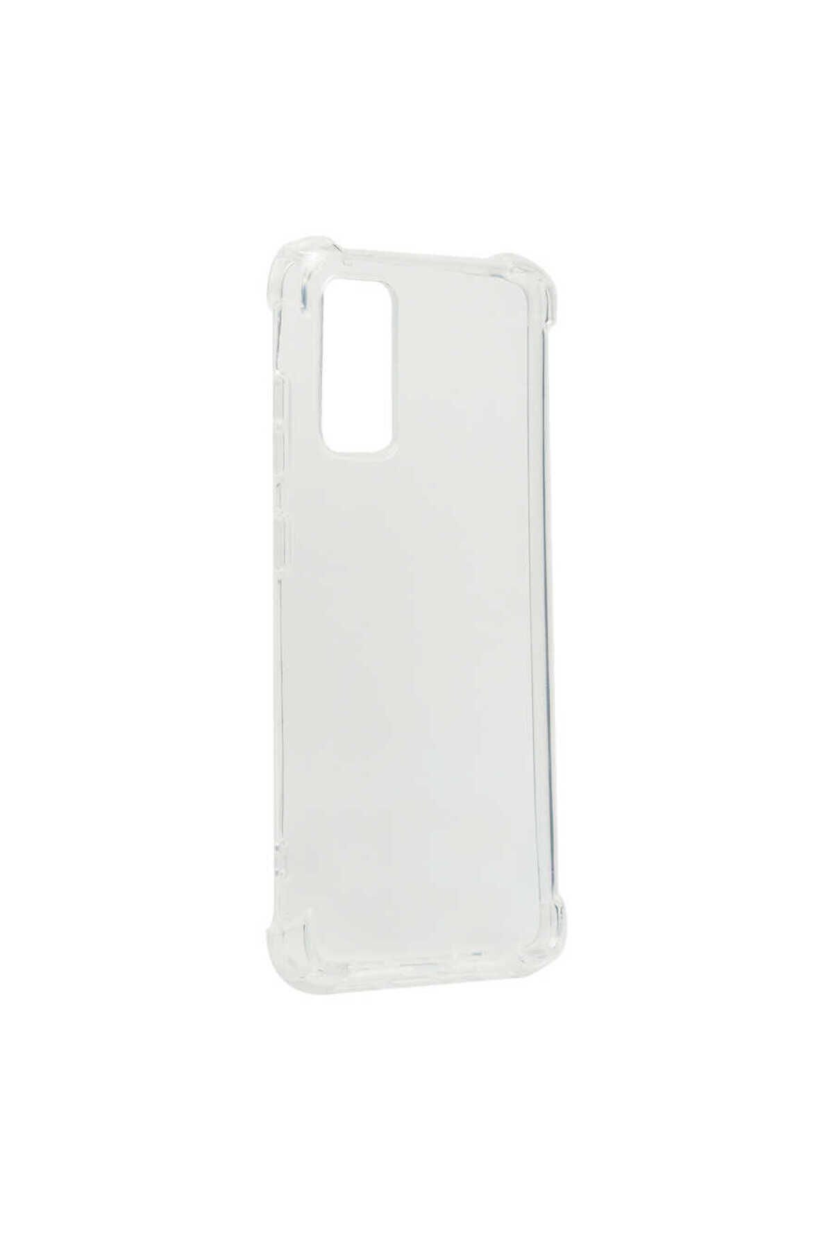 Galaxy S20 Kılıf BSAY Kamera Korumalı Nitro Anti Shock Silikon - Renksiz Renksiz