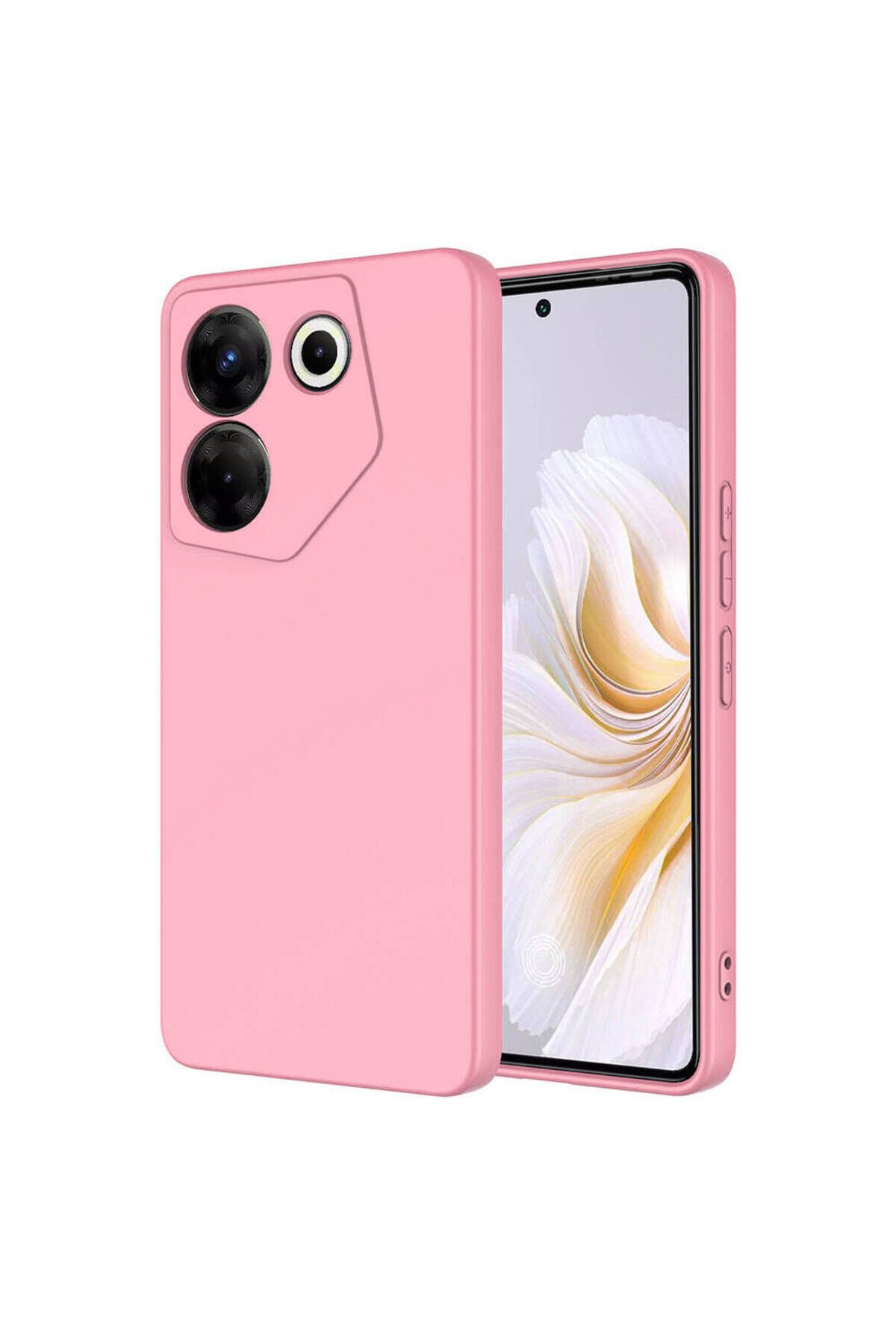 Tecno Camon 20 Pro 5G Kılıf BSAY Mara Lansman Kapak - Lila Pembe