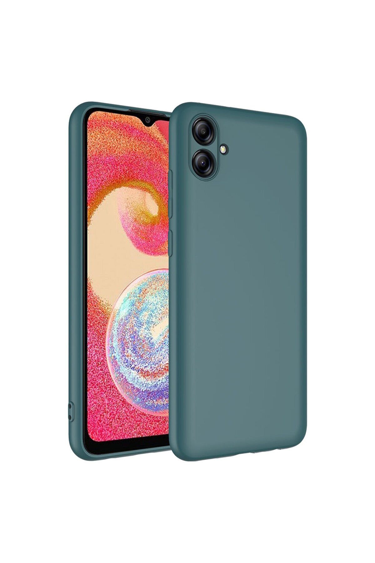 Galaxy A04E Kılıf BSAY Mara Lansman Kapak - Koyu Yeşil Koyu Yeşil