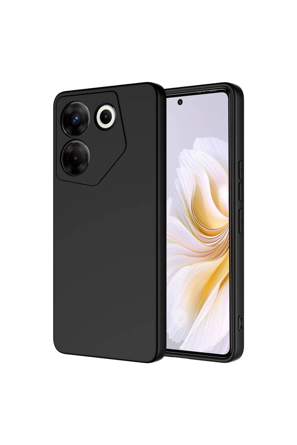 Tecno Camon 20 Pro 5G Kılıf BSAY Mara Lansman Kapak - Lila Siyah