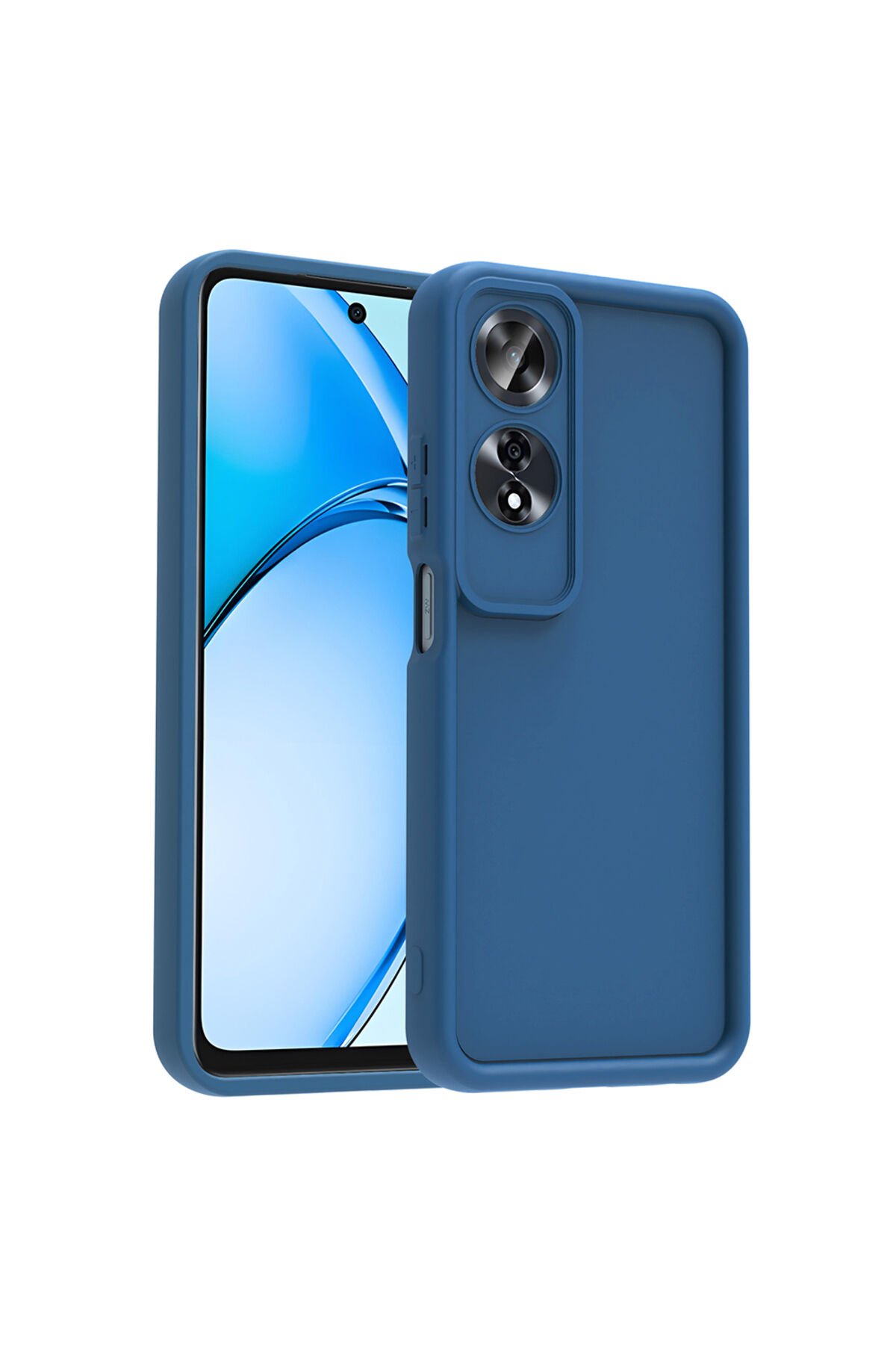 A60 Kılıf Kamera Korumalı NXAR Ananas Kapak - Pembe Pembe