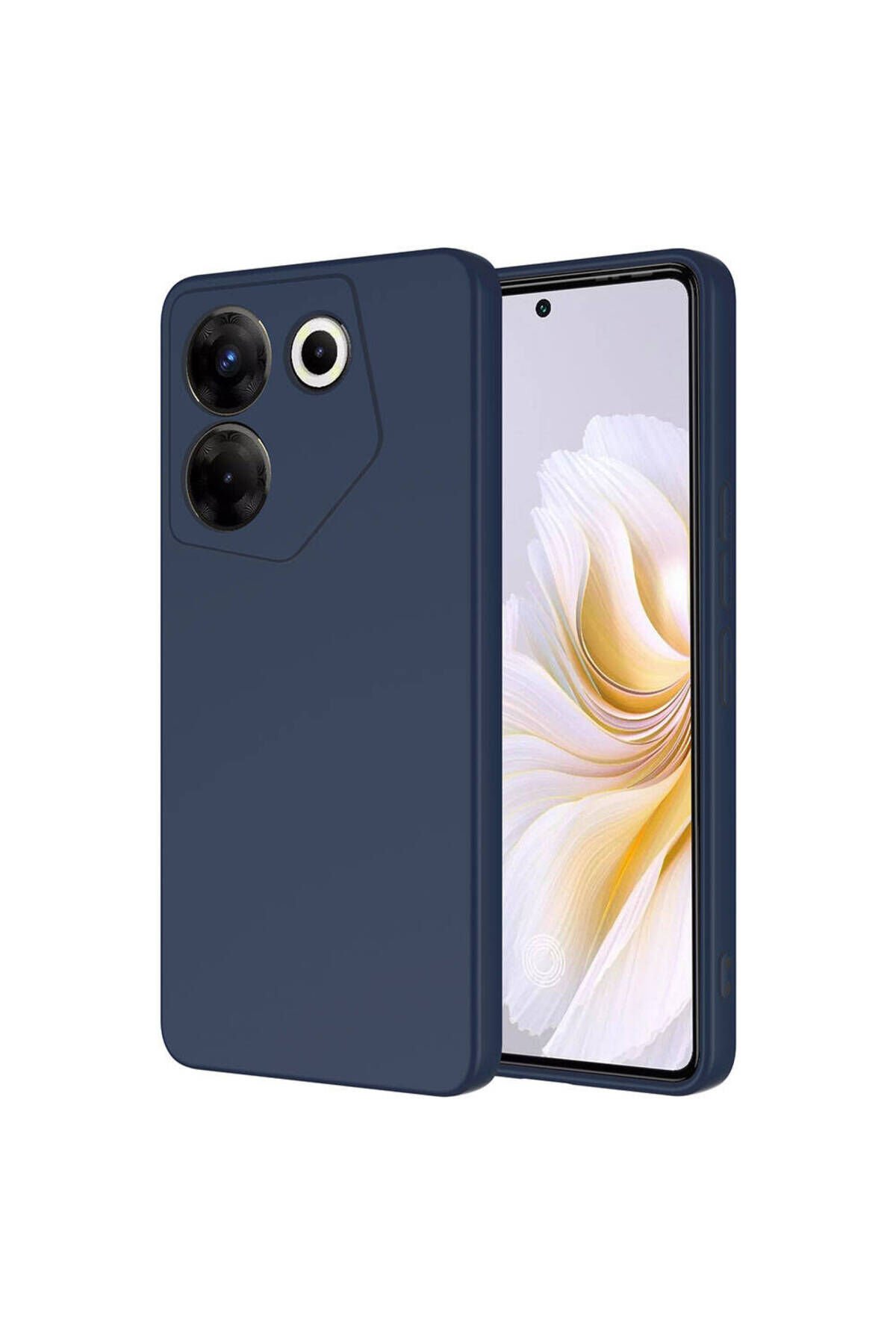 Tecno Camon 20 Pro 5G Kılıf BSAY Mara Lansman Kapak - Lila Lacivert