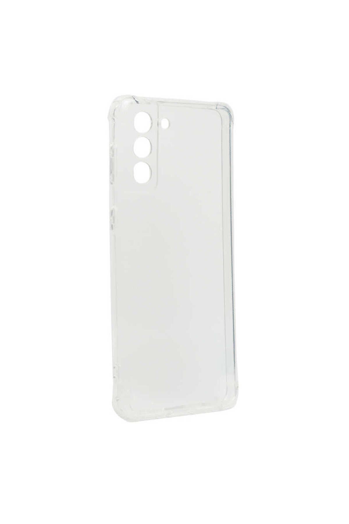 Galaxy S21 Plus Kılıf BSAY Kamera Korumalı Nitro Anti Shock Silikon - Renksiz Renksiz