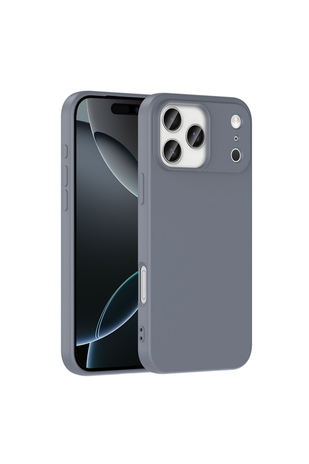 iPhone 17 Pro Kılıf Mara Lansman Kapak - Gri