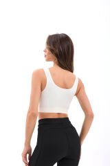 Fitilli Crop Atlet S-M - Ekru