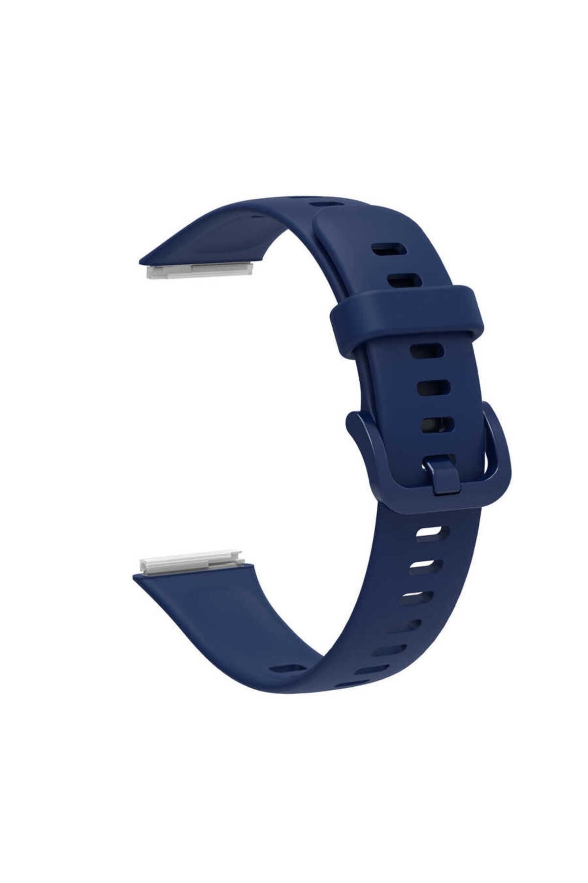 Huawei Band 7 KRD-71 Uyumlu GZST Kordon-Lacivert Lacivert