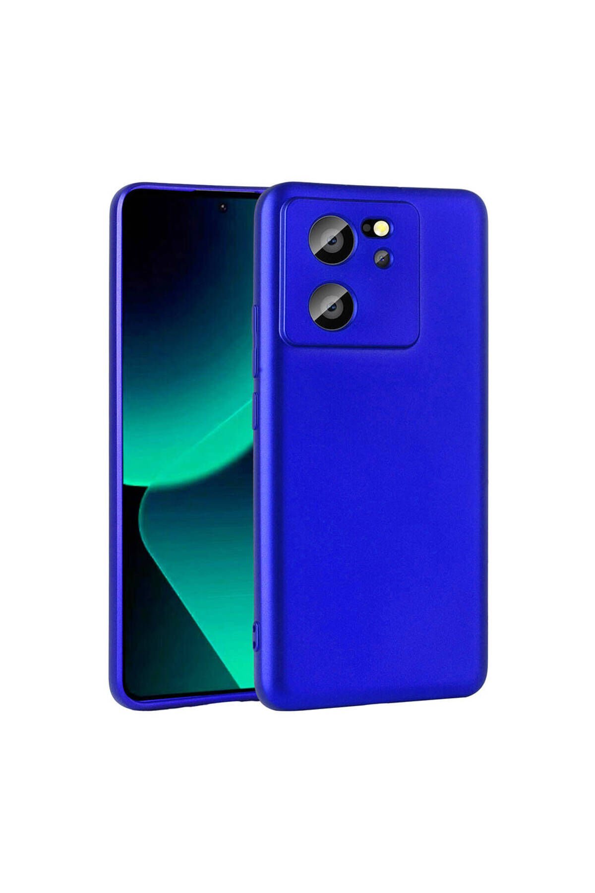 Mi 13T Pro Kılıf ASMA Premier Silikon Kapak - Saks Mavi Saks Mavi