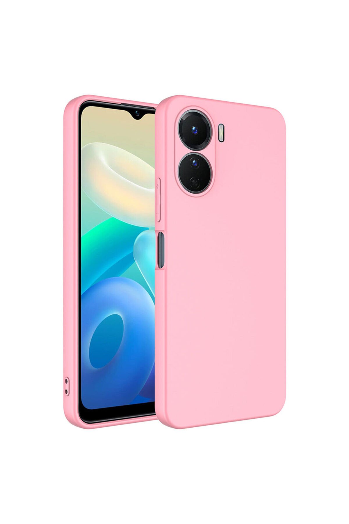 Vivo Y16 Kılıf SBT Mara Lansman Kapak - Kırmızı Pembe