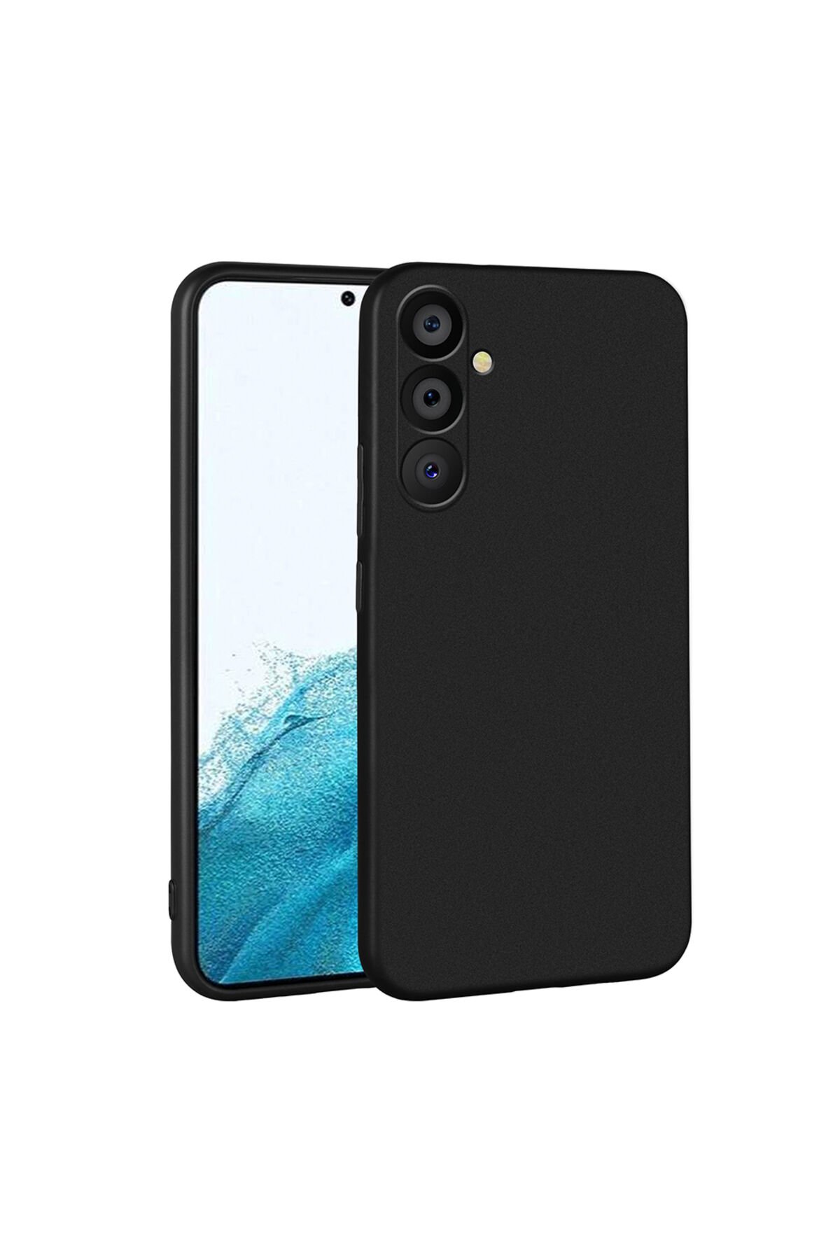 Galaxy S25 Kılıf Premier Silikon Kapak - Siyah
