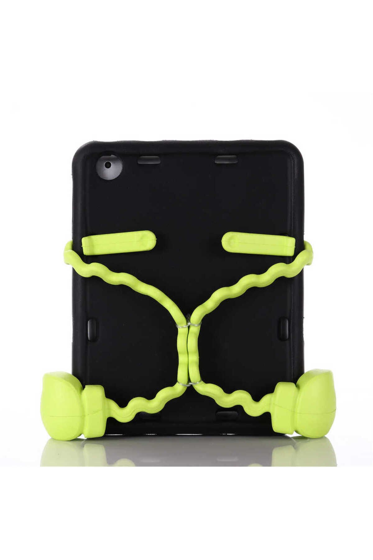 iPad 2 3 4 BSAY Eva Boxer Tablet Silikon - Pembe Koyu Siyah