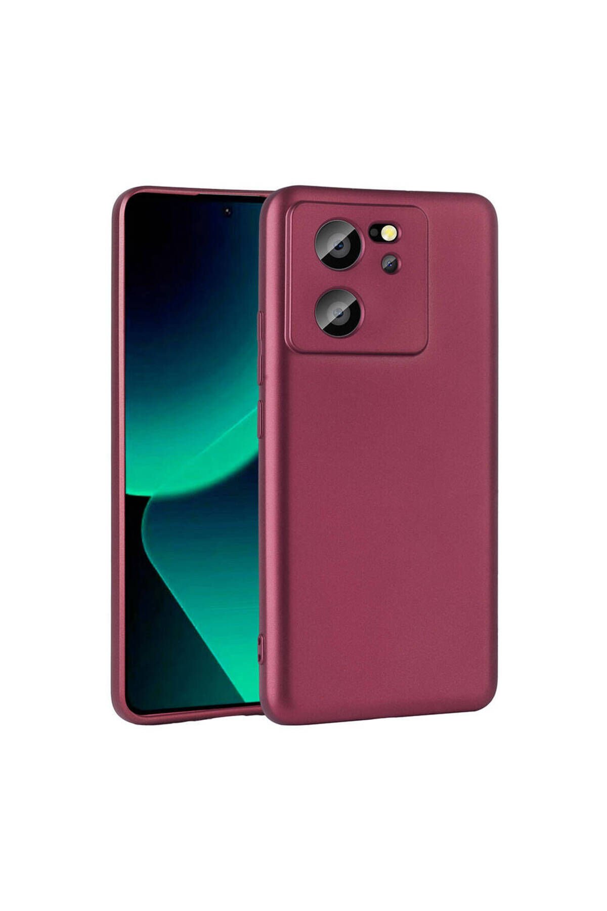 Mi 13T Pro Kılıf SBT Premier Silikon Kapak - Mürdüm Mürdüm