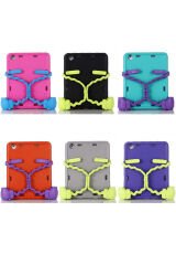 iPad 2 3 4 BSAY Eva Boxer Tablet Silikon - Pembe Koyu Mor