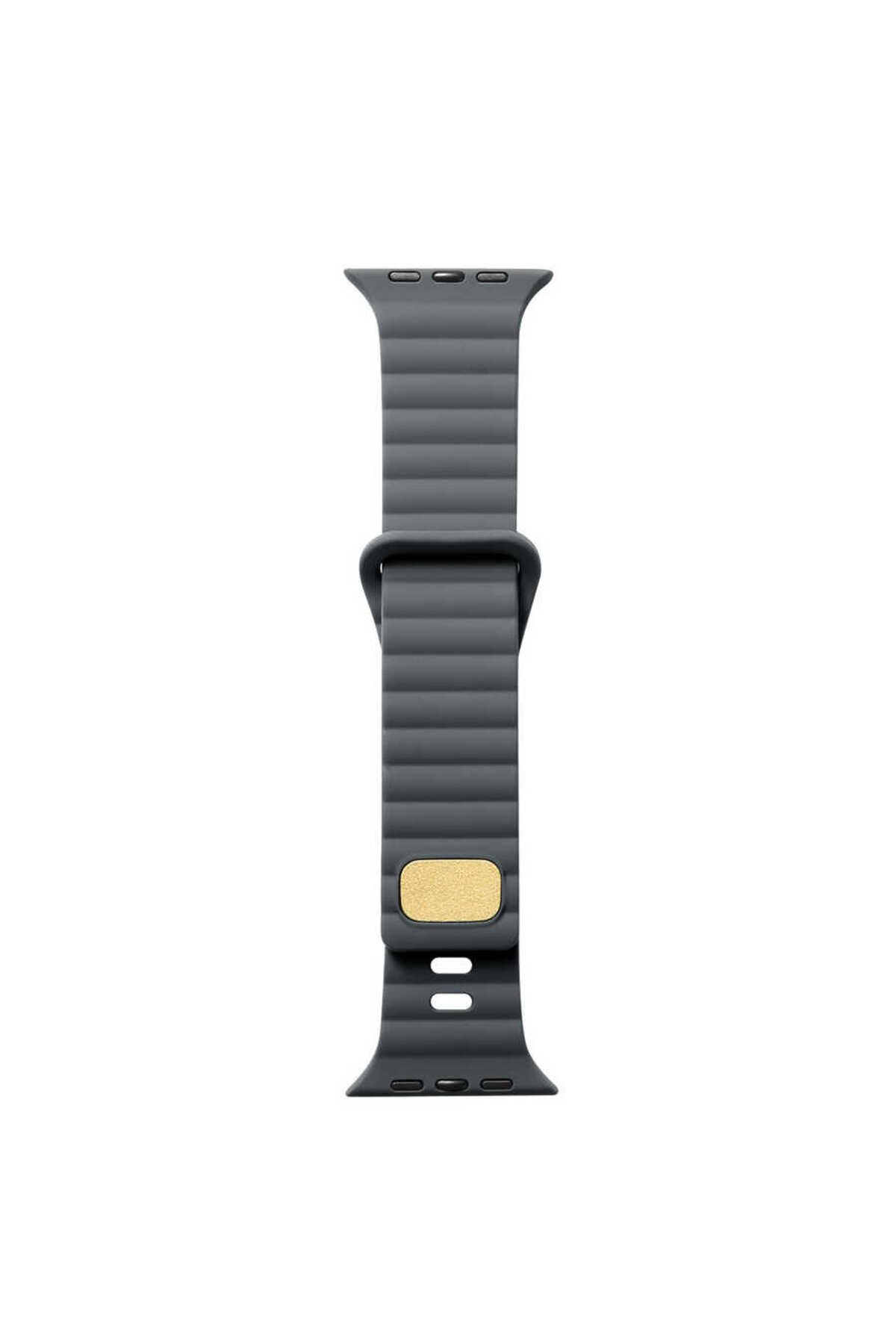 Watch 42mm Uyumlu KRD-73 Uyumlu BSAY Kordon-Mavi Siyah