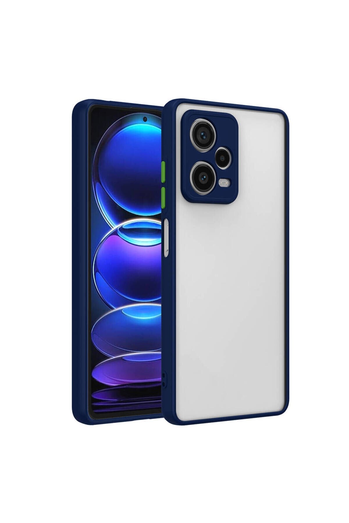 Redmi Note 12 Pro Plus 5G Kılıf GZST Hux Kapak - Lacivert Lacivert