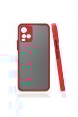 Vivo Y33S Kılıf BSAY Hux Kapak - Siyah Lacivert