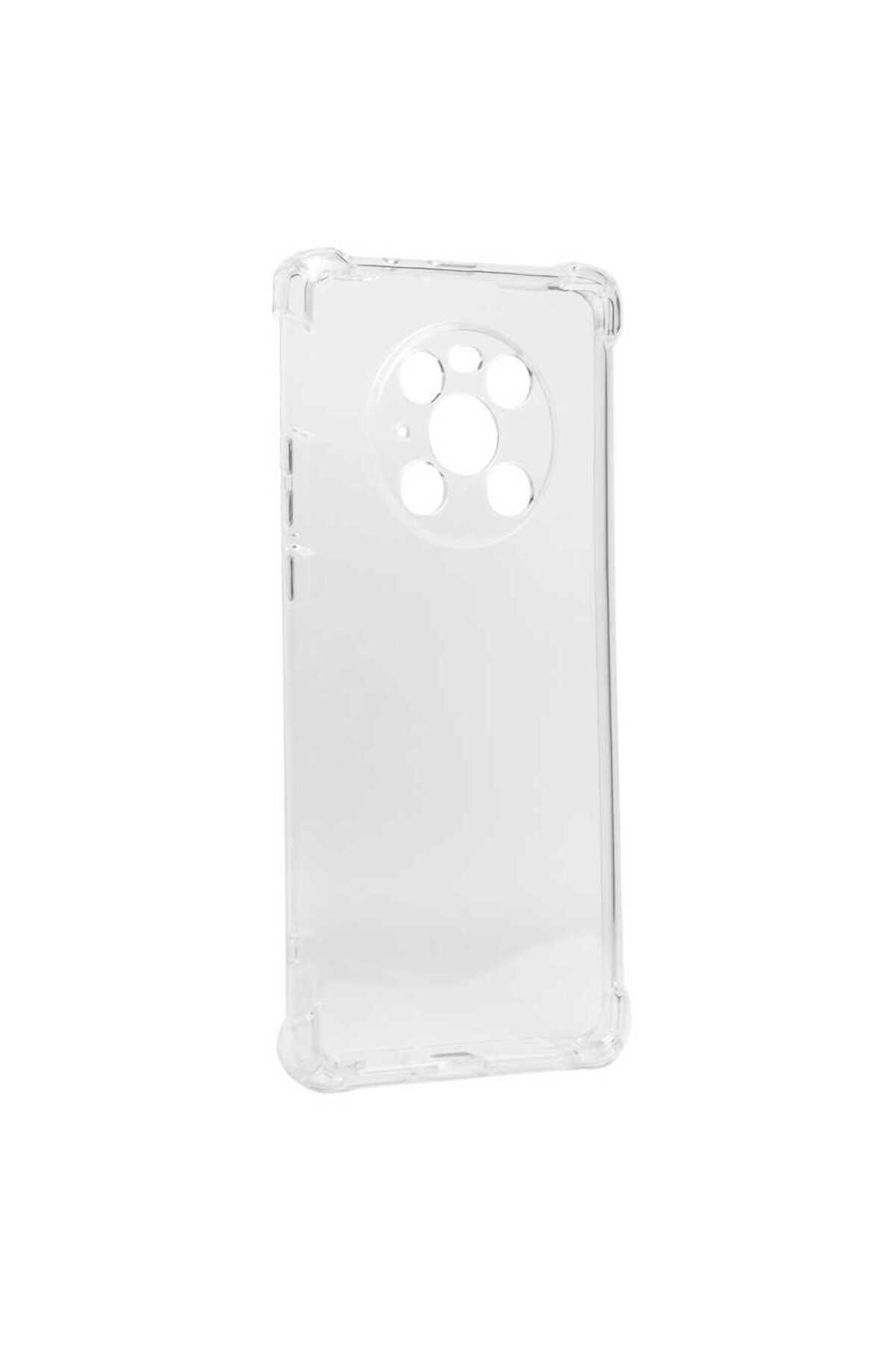 Huawei Mate 40 Pro Kılıf BSAY Kamera Korumalı Nitro Anti Shock Silikon - Renksiz Renksiz
