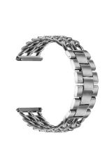 Galaxy Watch 46mm (22mm) Uyumlu KRD-17 Metal BSAY Kordon-Siyah Siyah