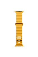 Watch 7 45mm Uyumlu KRD-73 Uyumlu BSAY Kordon-Krem Kırmızı