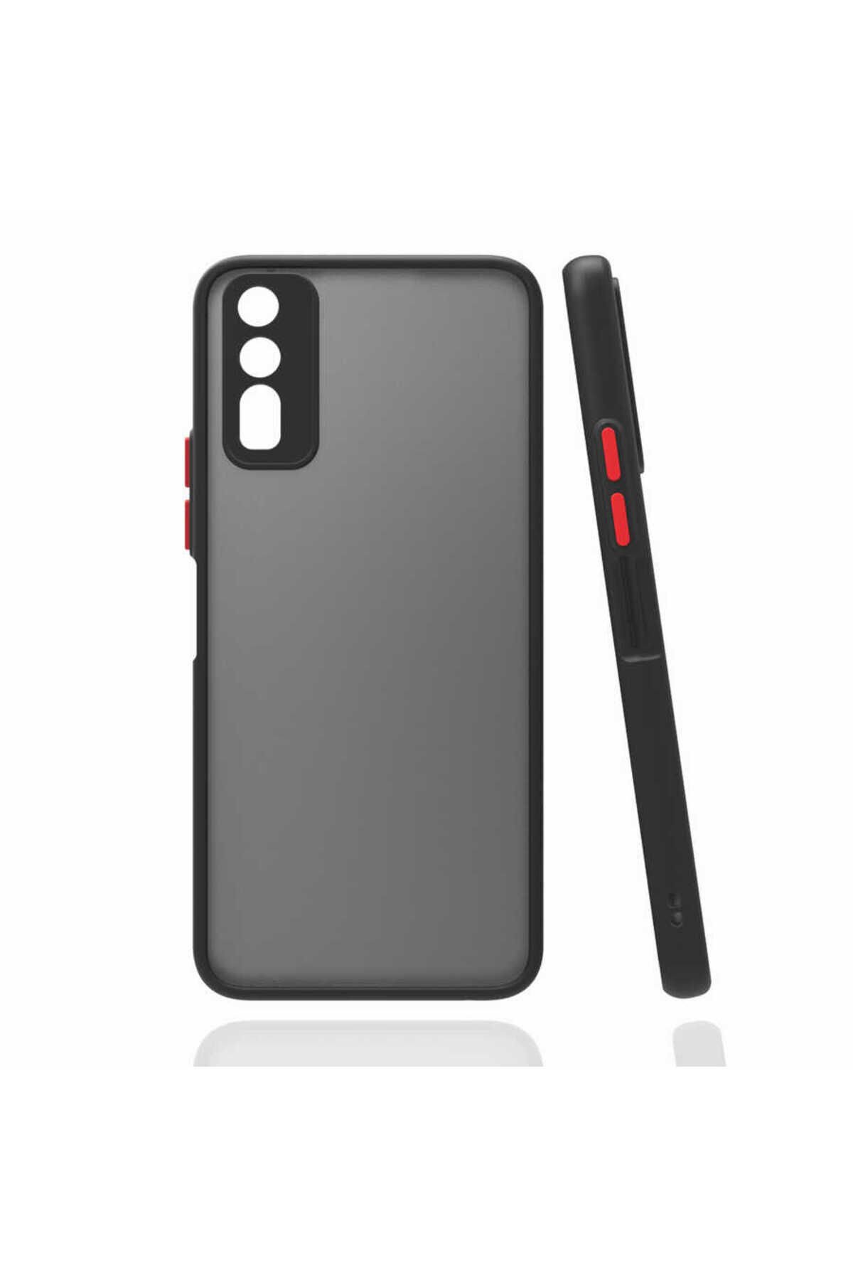 Vivo Y20 Kılıf BSAY Hux Kapak - Siyah Siyah