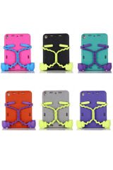 iPad Pro 10.5 (7.Nesil) BSAY Eva Boxer Tablet Silikon - Siyah Kırmızı